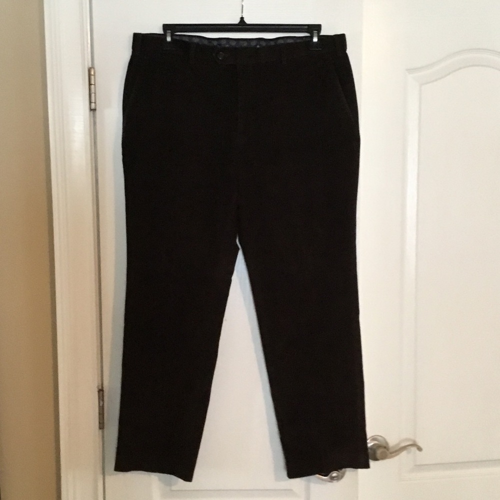 Lauren Ralph Lauren Men's Dark Brown Corduroy Pants